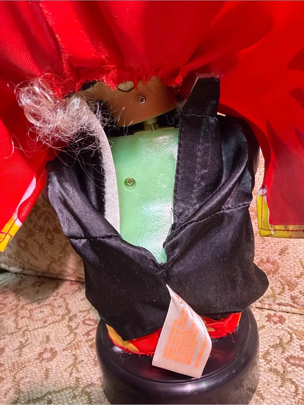 Vintage Padma Animated Halloween Devil Kid Doll Flame Dress Motionette Tested
